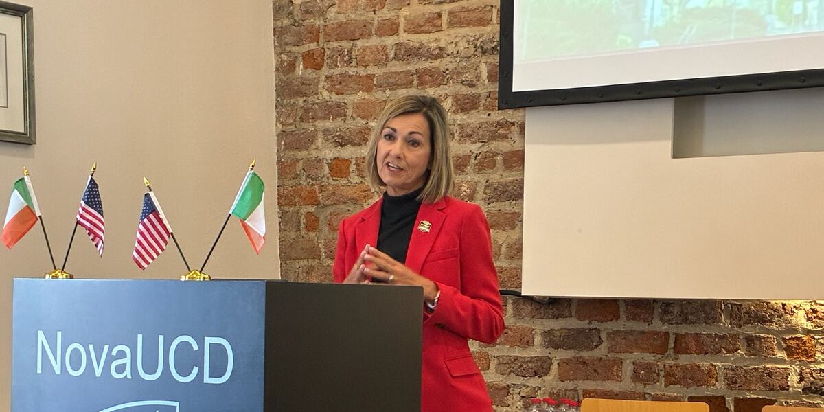 Governor Reynolds attends agricultural events in Ireland