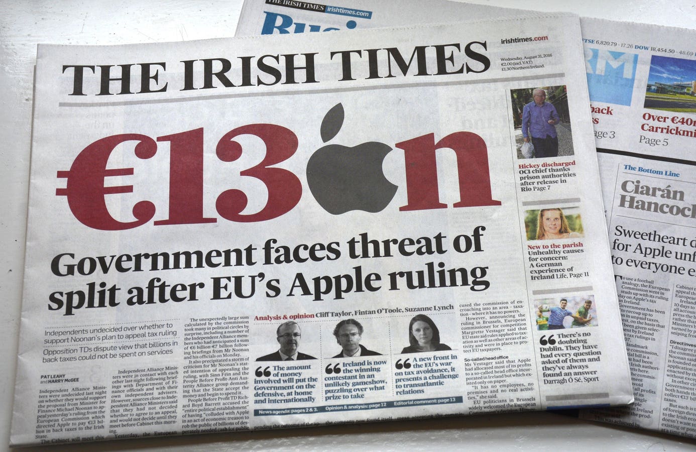 You Can Give Ireland Tax Revenue&mdash;But Can You Make Ireland Spend It?